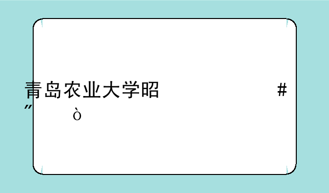 青岛农业大学是什么级别？